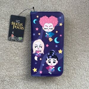 Loungefly Disney Hocus Pocus Chibi Wristlet Wallet